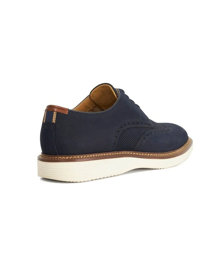 Benidictus Lace-Up Shoe in Navy image 5