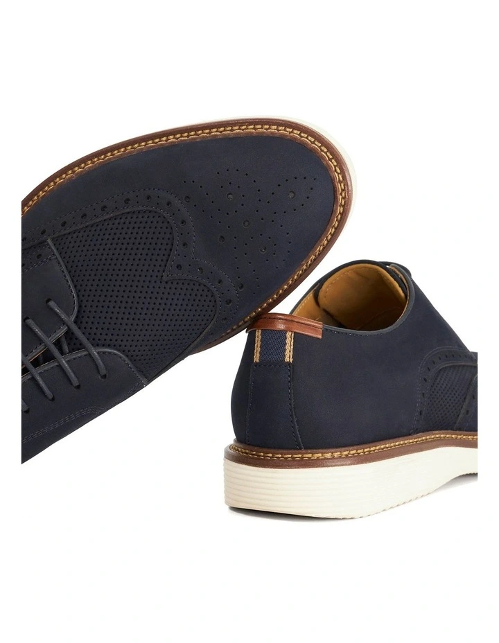 Benidictus Lace-Up Shoe in Navy image 6