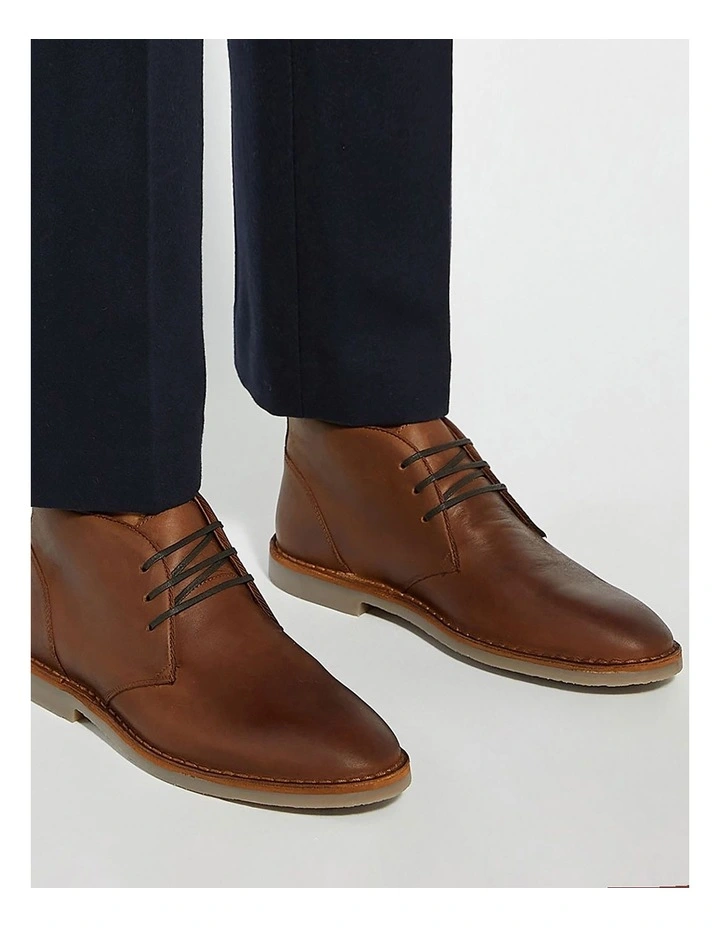 Cashed Boot in Chestnut image 2