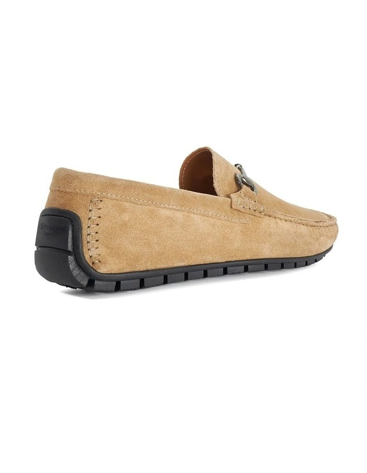 Brackon Suede Loafer in Taupe image 5
