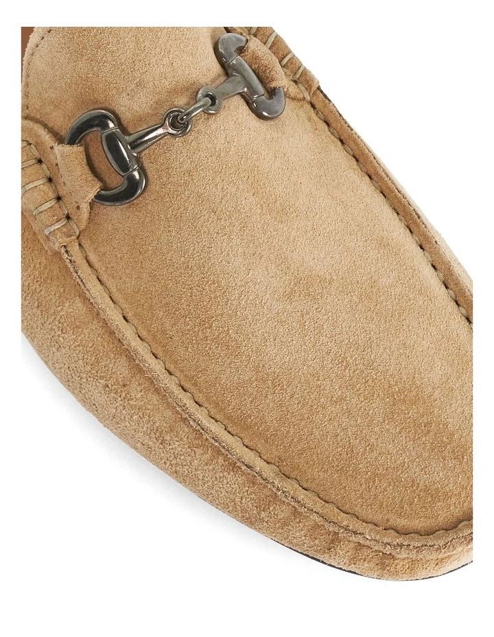 Brackon Suede Loafer in Taupe image 6