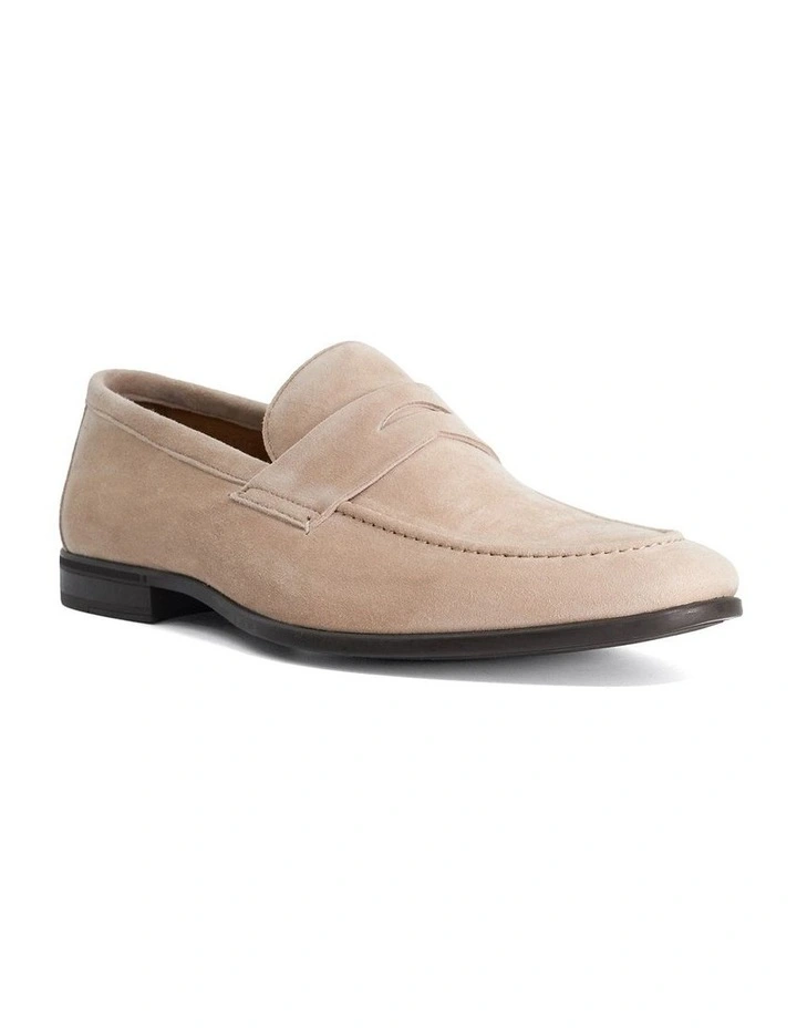 Barclays Suede Loafer In Sand image 3