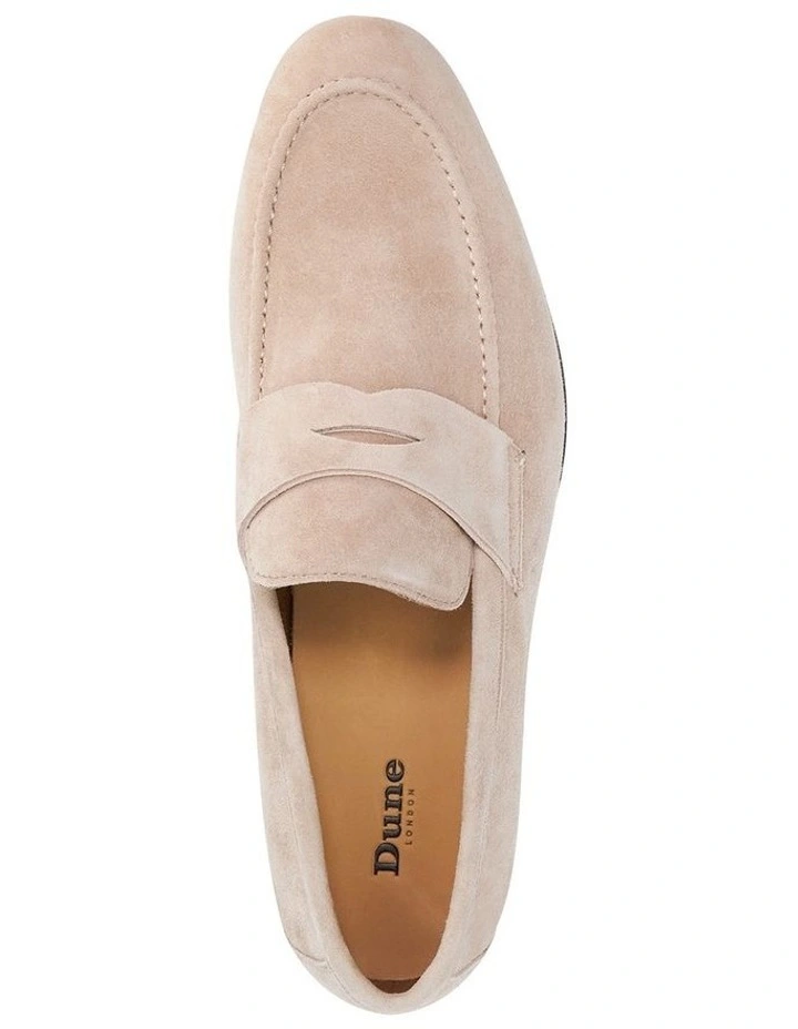 Barclays Suede Loafer In Sand image 4