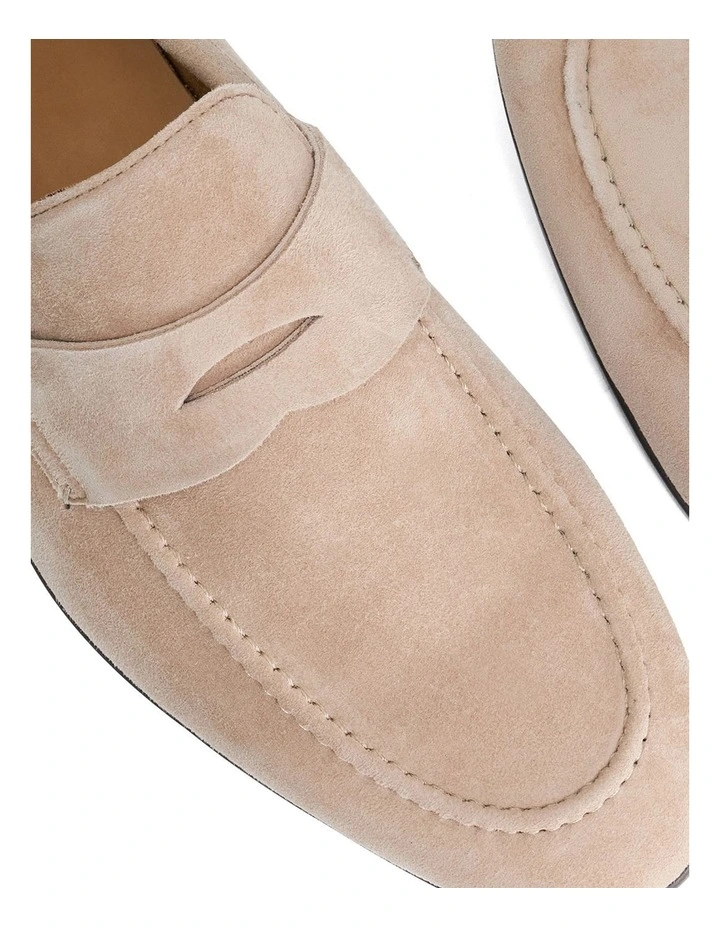 Barclays Suede Loafer In Sand image 6