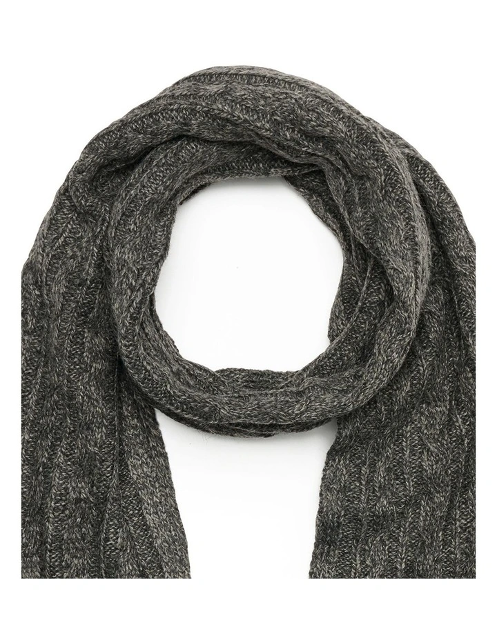 Ottoe Scarf in Grey image 4