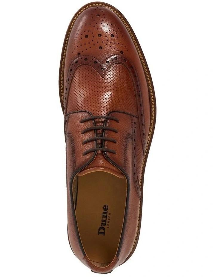 Benidictus Lace Up Shoes in Tan image 4