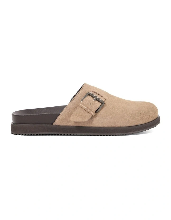 Baldwin Clog Shoe in Taupe image 1