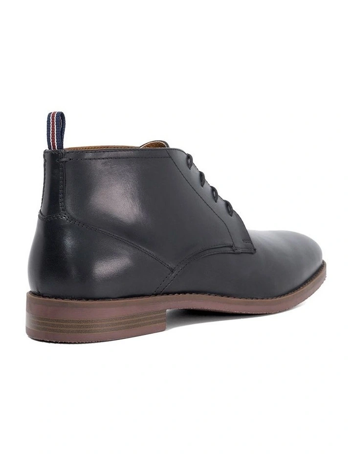 Minato Lace Up Boot in Black image 4