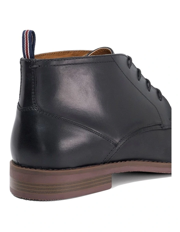 Minato Lace Up Boot in Black image 5