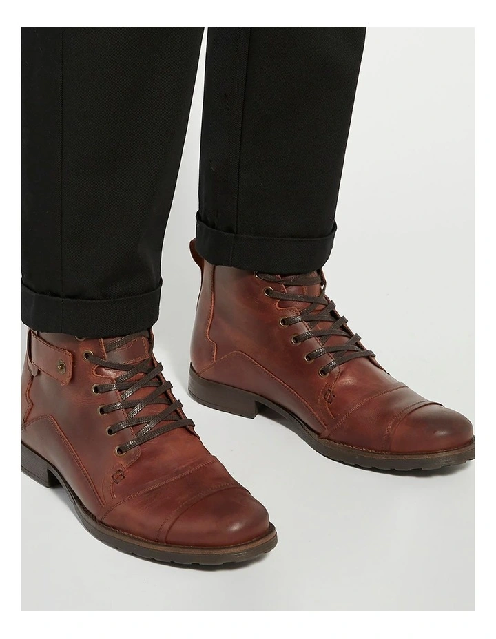 Simon Boot in Tan image 2