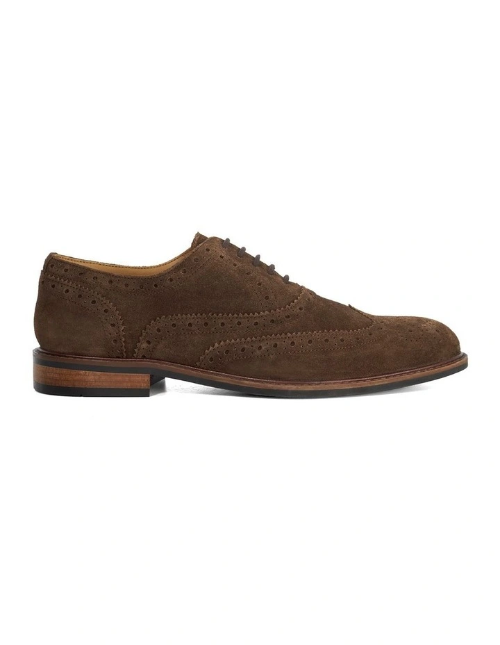 Baltics Brogue Shoes in Brown image 1