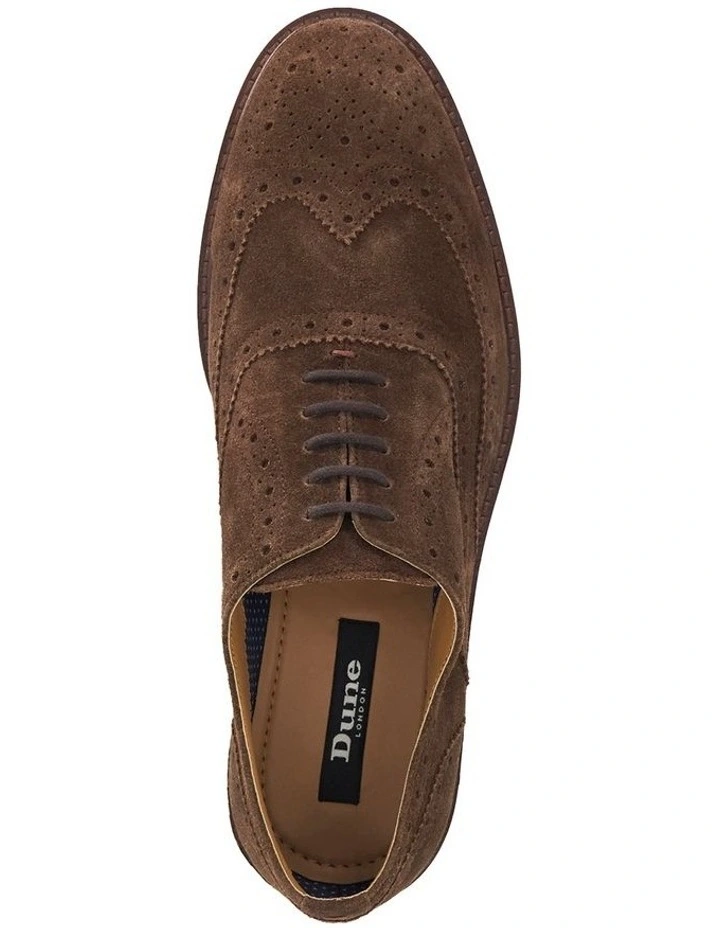 Baltics Brogue Shoes in Brown image 3