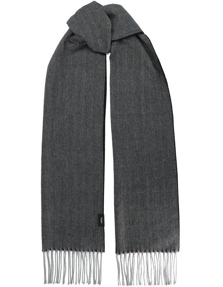 Oaklyn Reversible Scarf in Grey image 1