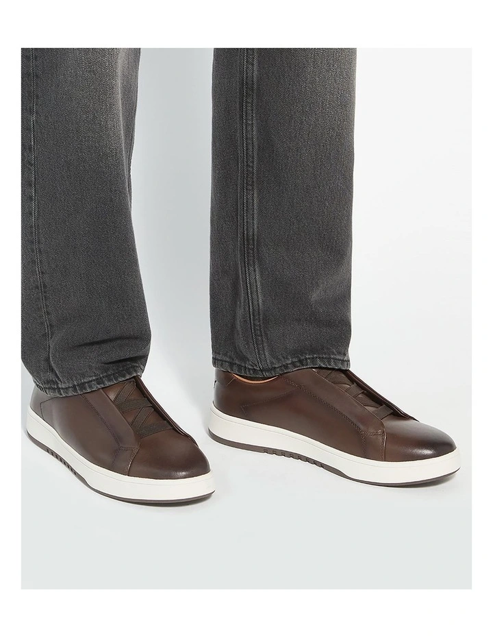 Troys Sneaker In Brown image 2