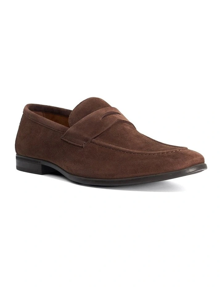 Barclays Loafer In Dark Brown image 3