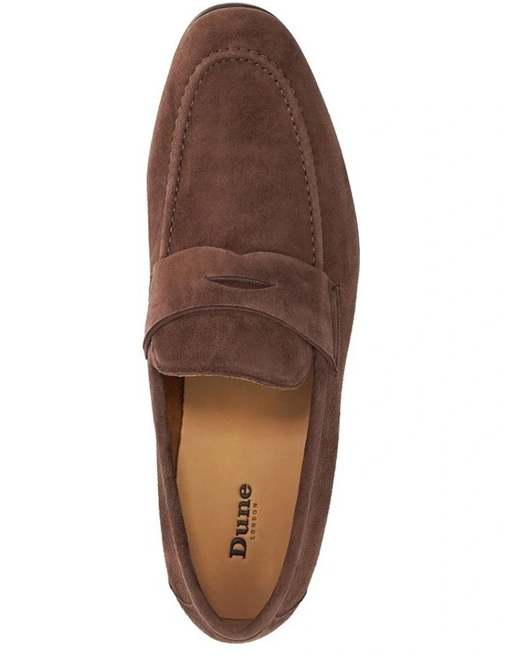 Barclays Loafer In Dark Brown image 4