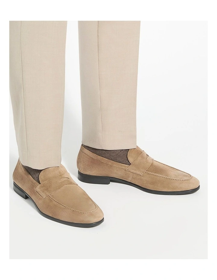 Barclays Loafer In Taupe image 2