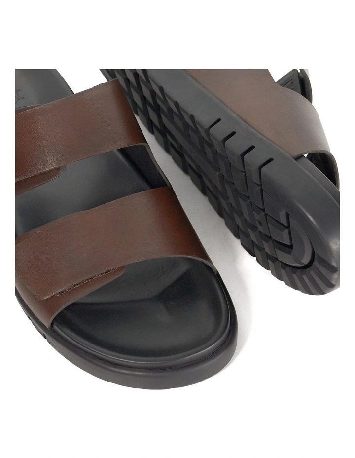 Imminents Sandal In Dark Brown image 5