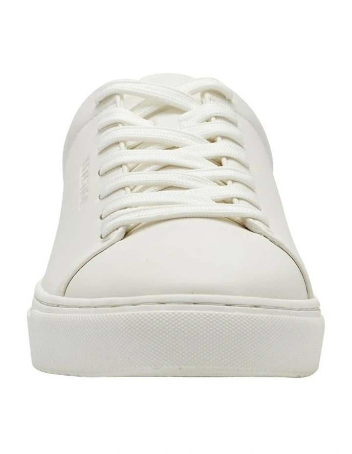 Javon Lace Up Sneaker in White image 4