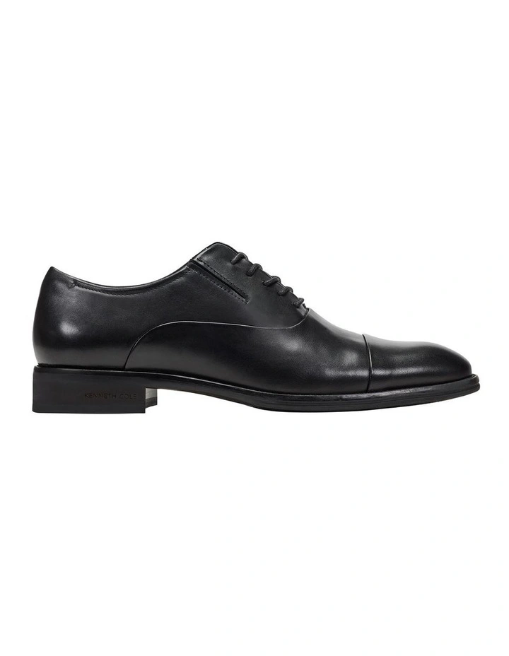Tully Cap Toe Oxford in Black image 1