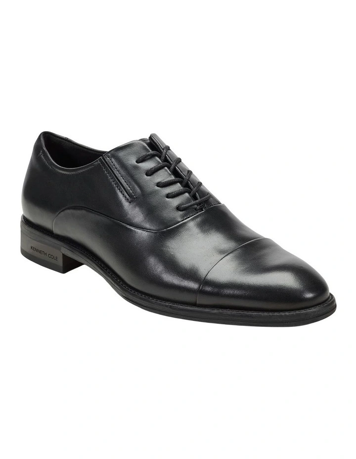 Tully Cap Toe Oxford in Black image 2