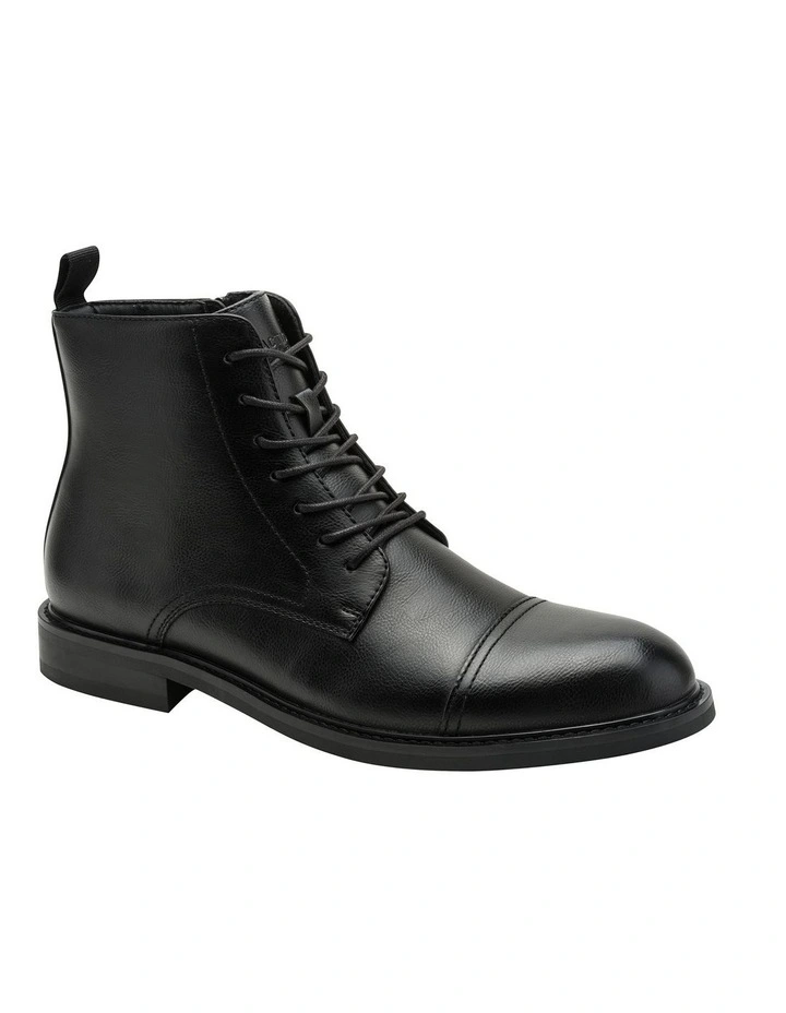 Lowen Combat Boot in Black image 2