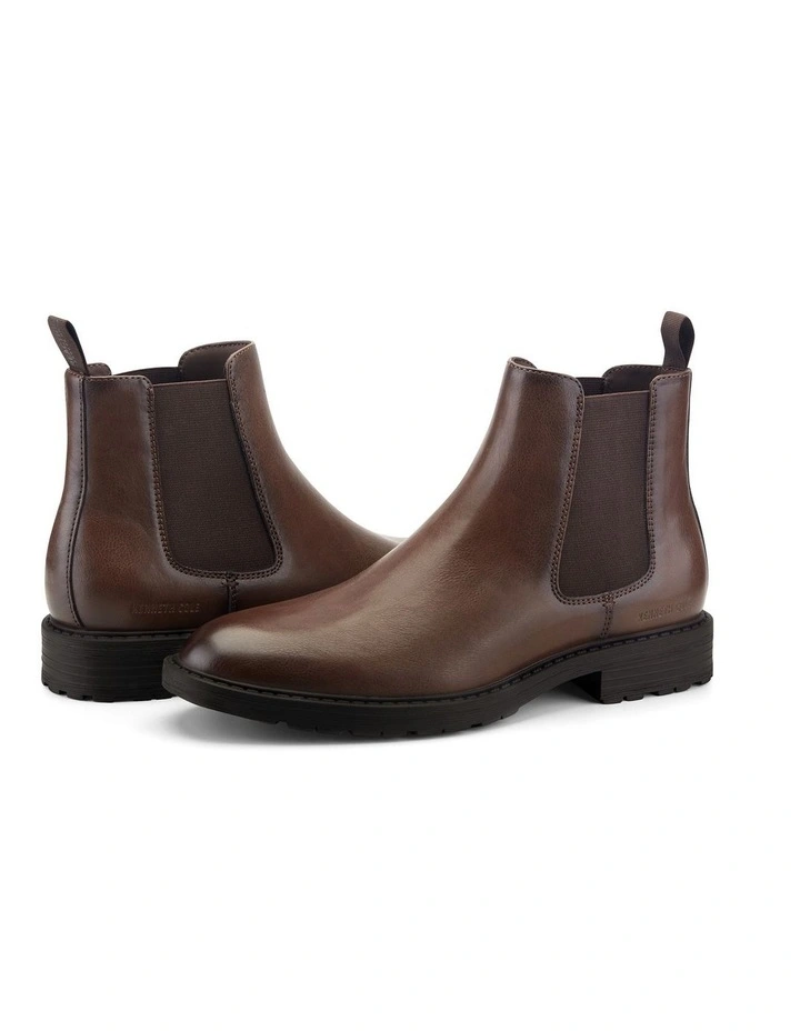 Caydin Chelsea Boot in Brown image 3