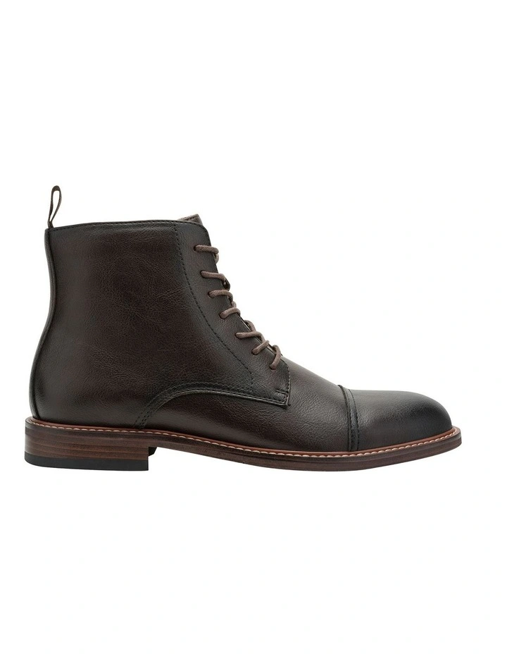 Lowen Combat Boot in Brown image 1