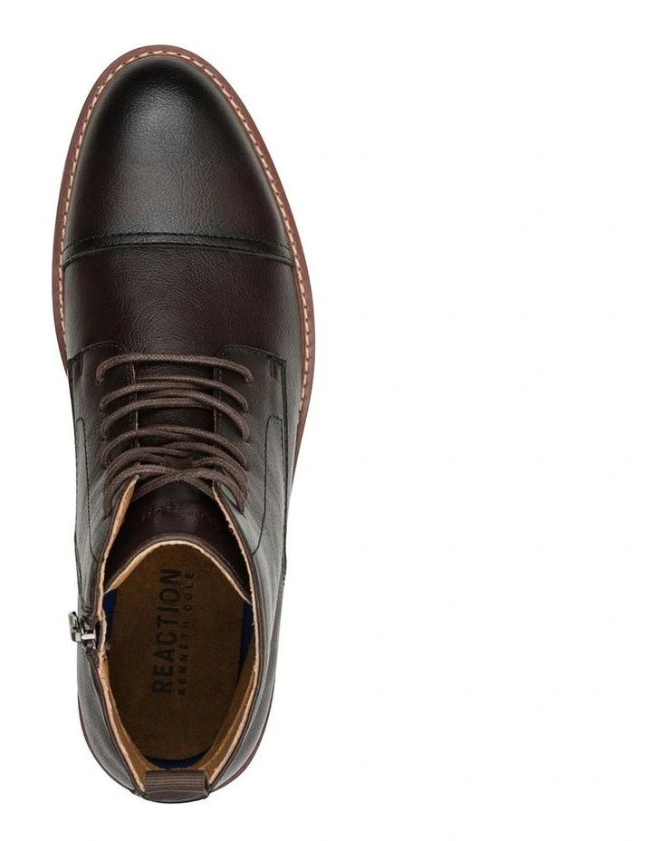 Lowen Combat Boot in Brown image 4