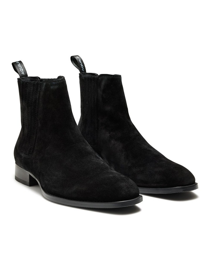 Lexington Suede Chelsea Boots in Black image 2