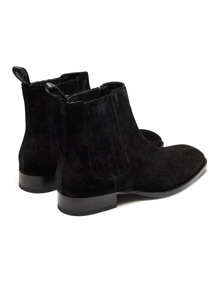 Lexington Suede Chelsea Boots in Black image 4