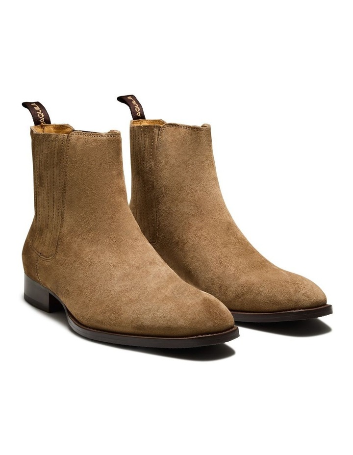 Lexington Suede Chelsea Boots in Brown image 2