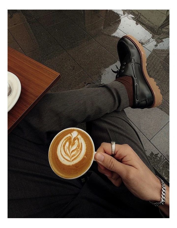 Ark Boat Shoes in Black image 2