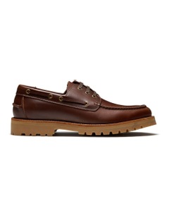 Ark Boat Shoes in Brown