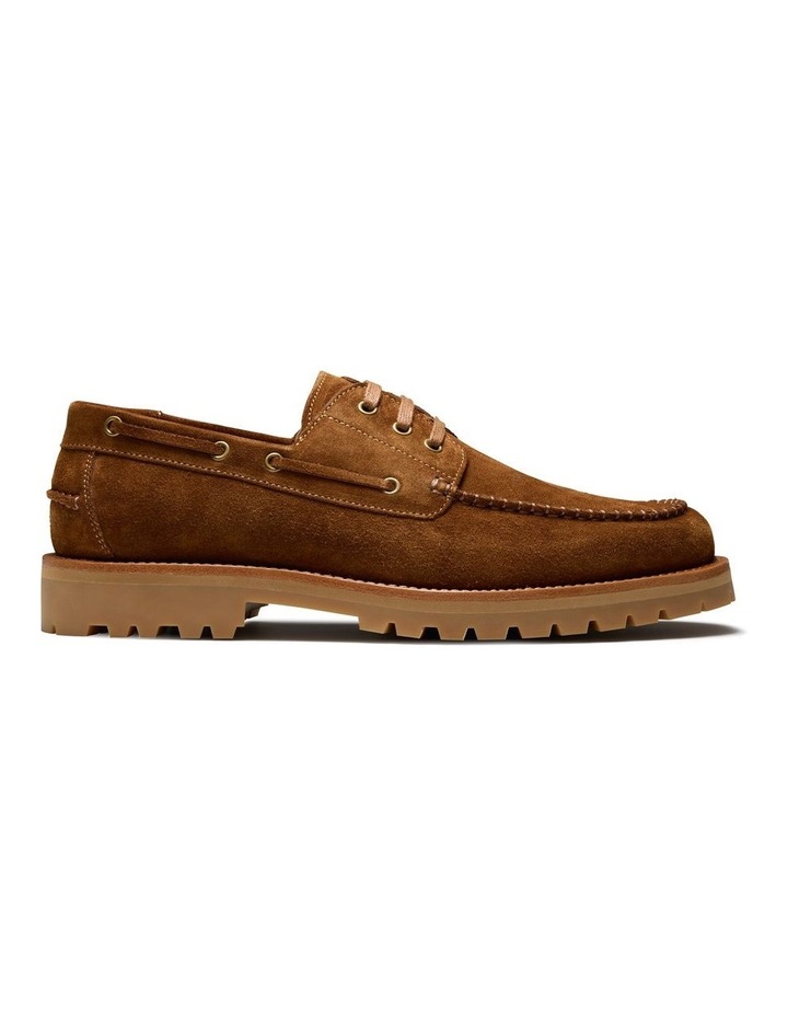 Ark Suede Boat Shoes in Brown image 1