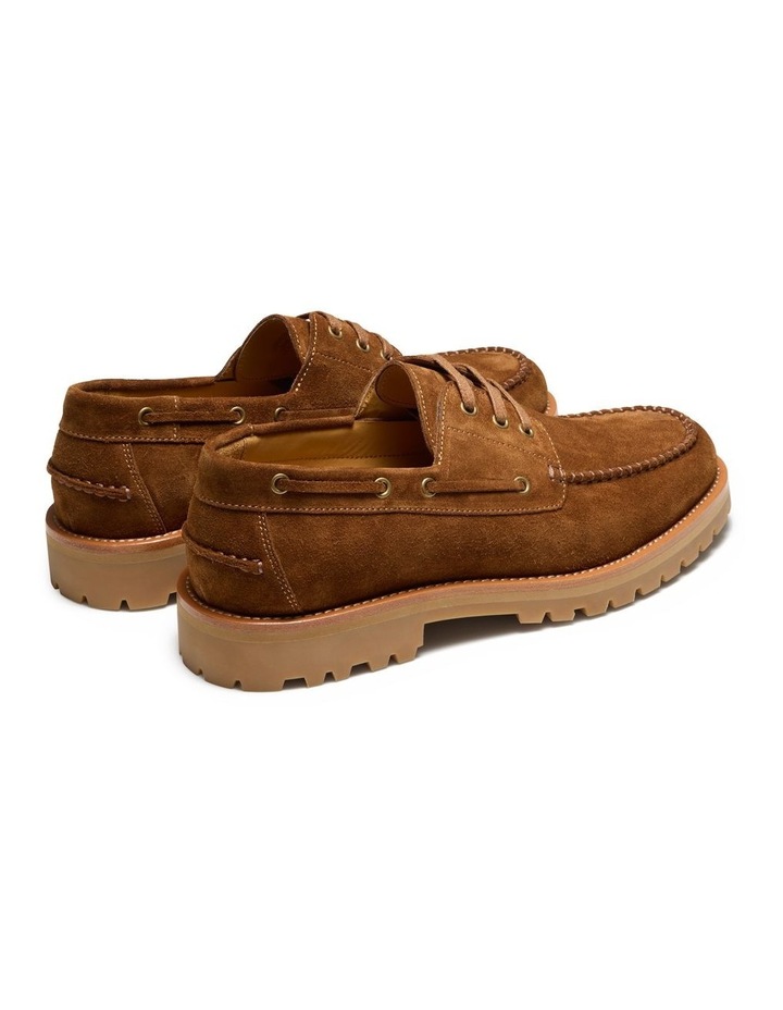 Ark Suede Boat Shoes in Brown image 5