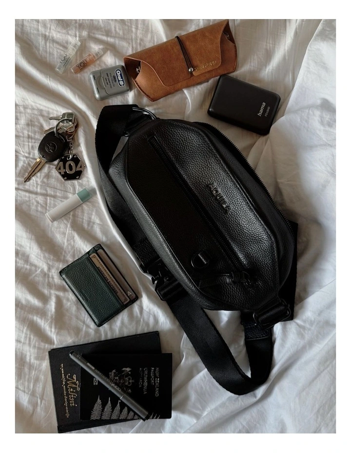 Montoro Belt Bag in Black image 7