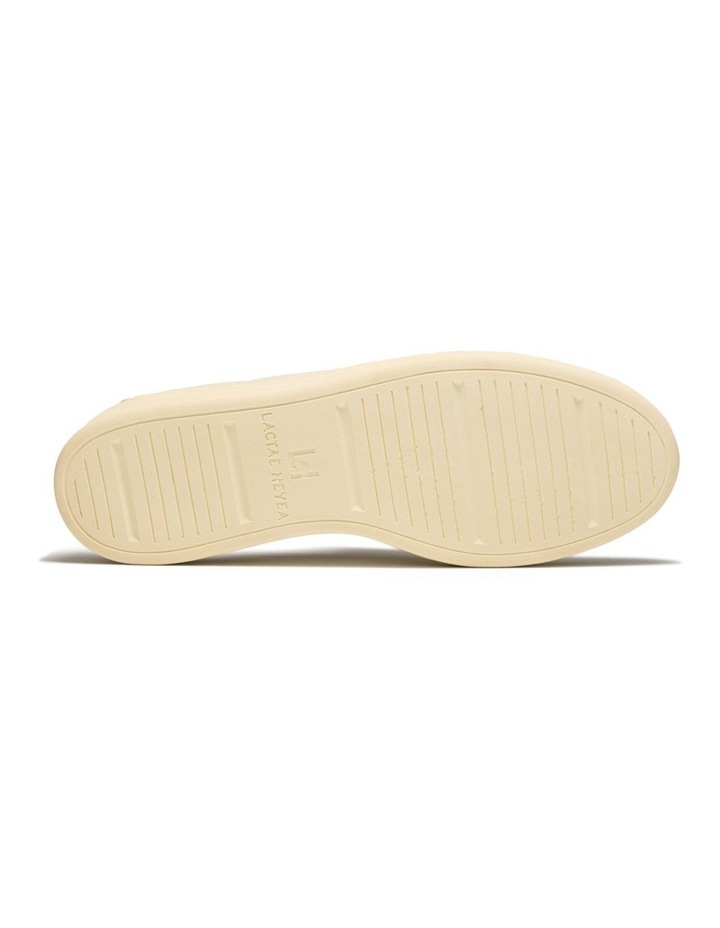 Rich Nubuck Loafers in White image 3
