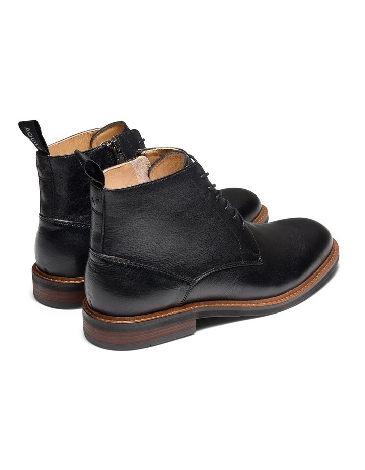 Upton Lace Up Boots in Black image 4