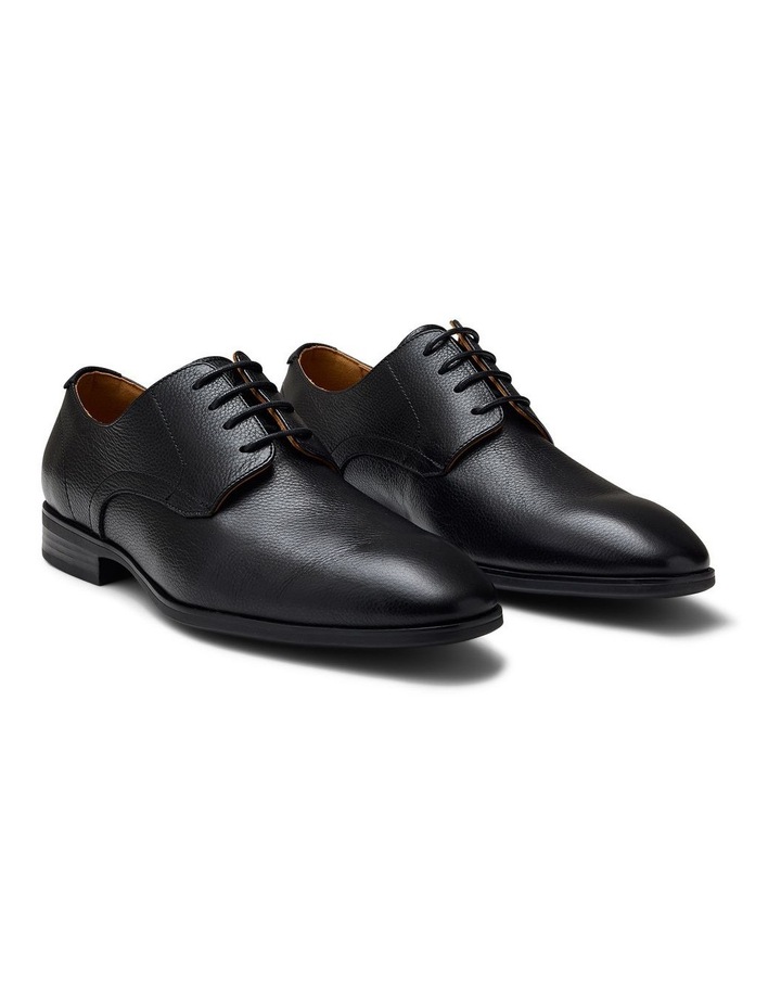Dutch Derby Shoes in Black image 2