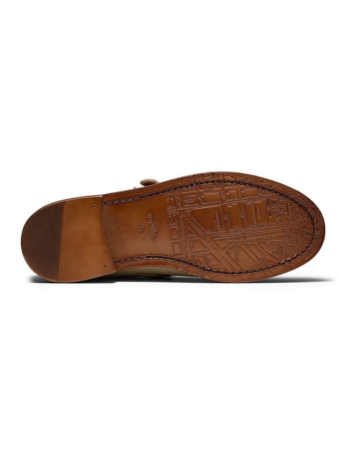 Fleet Suede T- Bar Loafers in Taupe image 3