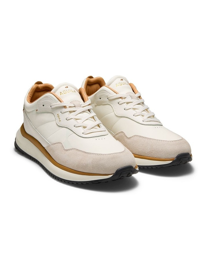 Clash Sneakers in Off White image 3