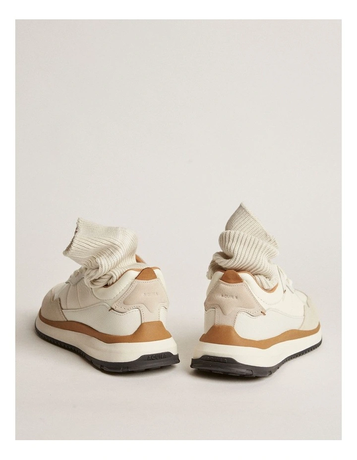 Clash Sneakers in Off White image 6