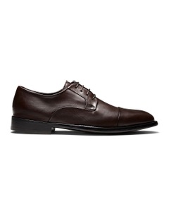 Grantham Derby Shoes in Brown