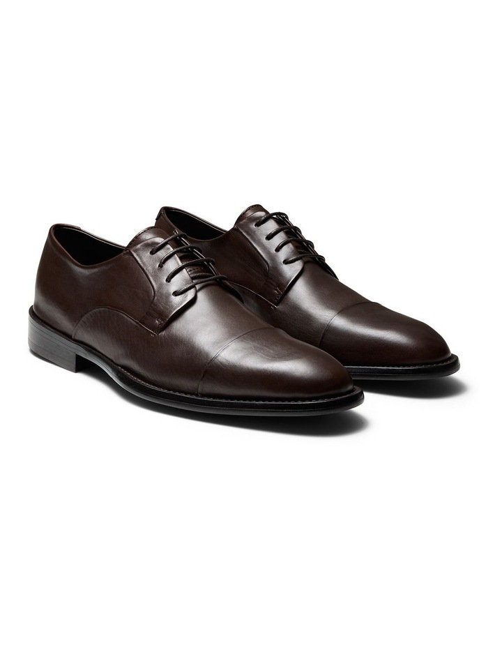 Grantham Derby Shoes in Brown image 2