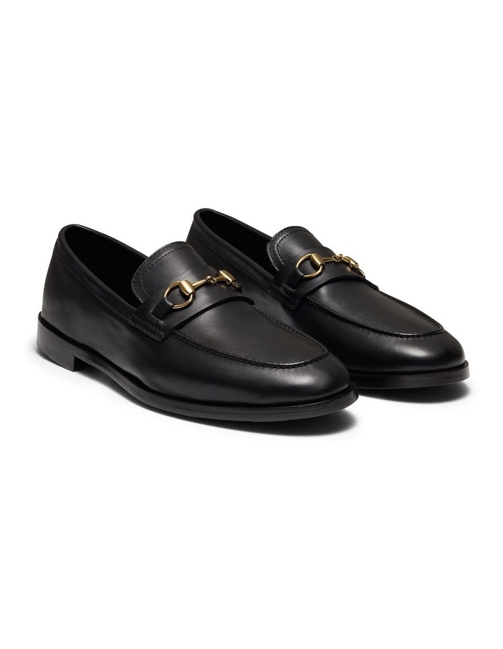 Luis Penny Loafers in Black image 3