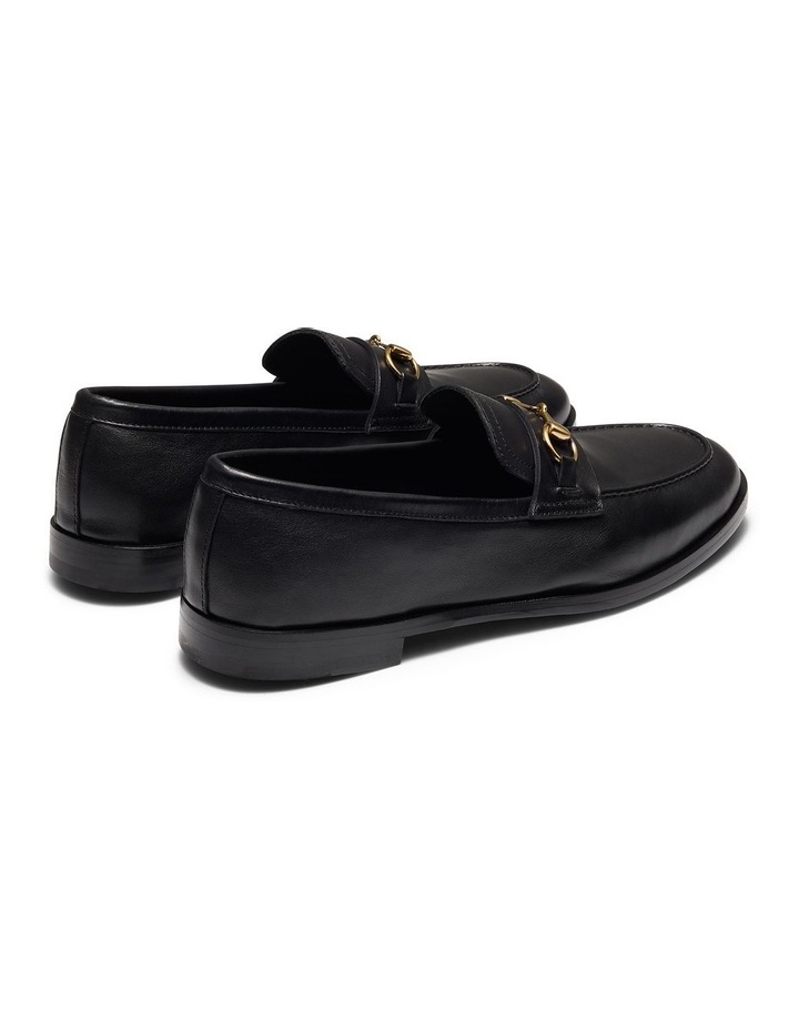 Luis Penny Loafers in Black image 4