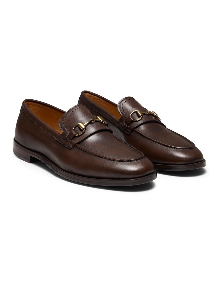 Luis Penny Loafers in Brown image 3