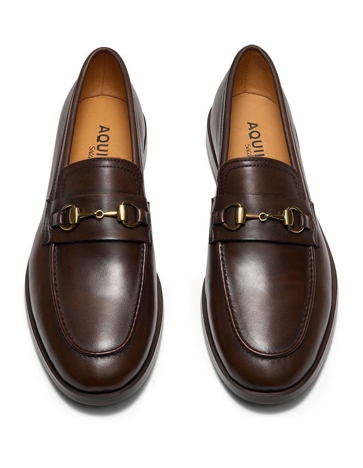 Luis Penny Loafers in Brown image 5