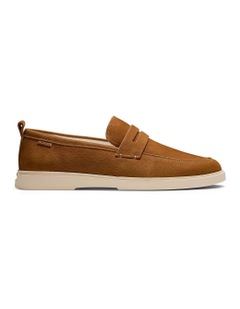 Breeze Nubuck Loafers in Tan
